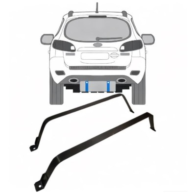 Fuel tank straps for Hyundai Santa Fe 2006-2012 9310
