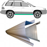 Inner and outer sill repair panel for Hyundai Santa Fe 2001-2006  / Left = Right (symmetrical) / Set 11588