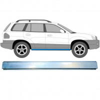 Inner sill repair panel for Hyundai Santa Fe 2001-2006 / Left = Right (symmetrical) 11585