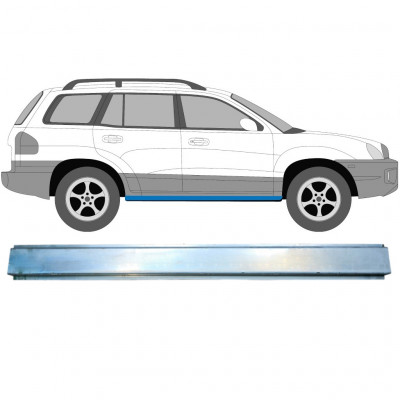 HYUNDAI SANTA FE 2001-2006 INNER SILL REPAIR / RIGHT = LEFT