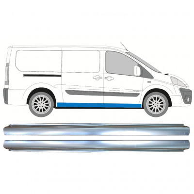 Sill repair panel for Fiat Scudo Dispatch Expert 2007- / LWB / Left+Right / Set 11048