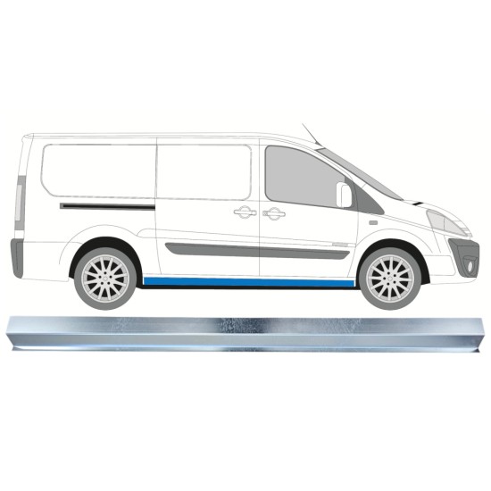 Inner sill repair panel for Peugeot Expert 2007-2016 / Left = Right (symmetrical) 15987
