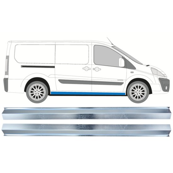 Inner sill repair panel for Peugeot Expert 2007-2016 / Left+Right 15988