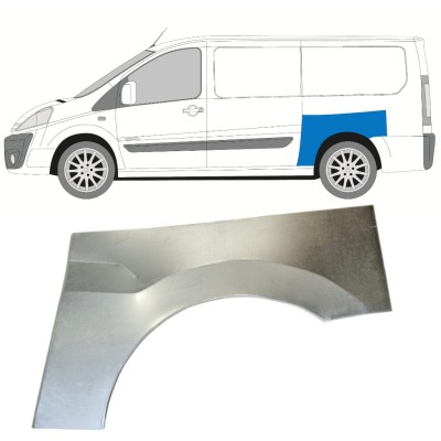 Rear wing repair panel for Citroen Jumpy 2007-2016 / Left 15237