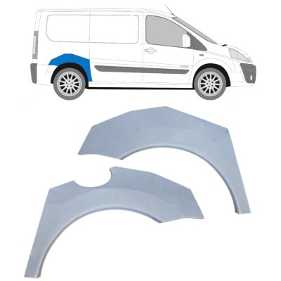 Rear wing repair panel for Citroen Jumpy 2007-2016 / Left+Right 15244