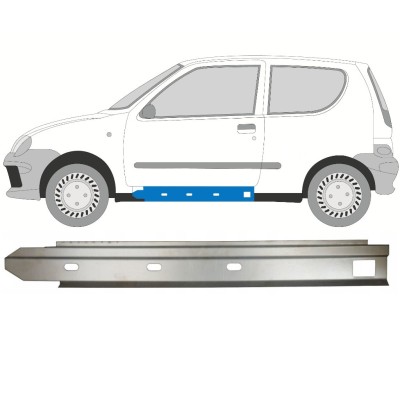 Inner sill repair panel for Fiat Seicento 1998-2010 / Left 14715