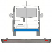 Rear bumper with lamp for Renault Trafic 2001-2014 /  9943