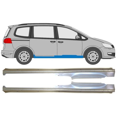 Full sill repair panel for Volkswagen Sharan 2010-2022 / Left+Right / Set 14596