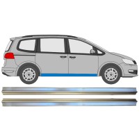 Lower sill repair panel for Volkswagen Sharan 2010-2022 / Left+Right / Set 14606