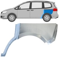 Rear wing repair panel for Volkswagen Sharan 2010-2022 / Left / Set 14604