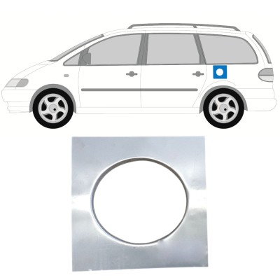 Fuel opening repair panel for Volkswagen Sharan 1995-2010 14953