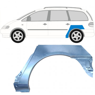 VW SHARAN F GALAXY 1995-2000 REAR WHEEL ARCH / LEFT