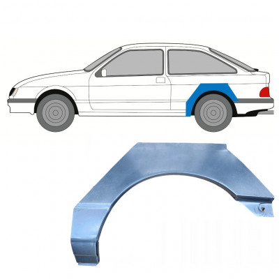 Rear wing repair panel for Ford Sierra 1982-1993 / Left 7386