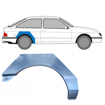 Rear wing repair panel for Ford Sierra 1982-1993 / Right 7387