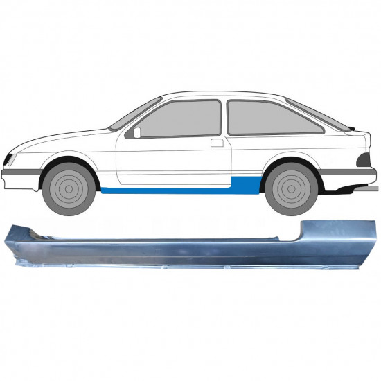 FORD SIERRA 1982-1993 3 DOOR FULL SILL REPAIR PANEL / LEFT