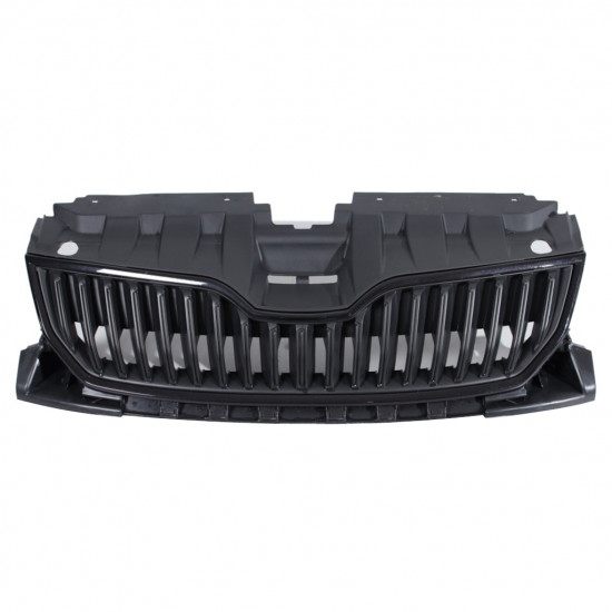 Black grille for Skoda Fabia 2014-2018 7544