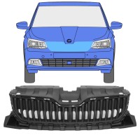 Grille for Skoda Fabia 2014-2018 16189