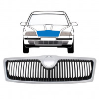 Grille for Skoda Octavia II 2004-2008 7509