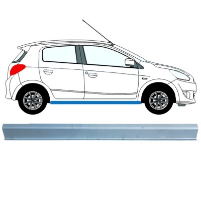 Lower sill repair panel for Mitsubishi Space Star 2013-2024 / Right 16842