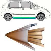 Inner and outer sill repair panel for Chevrolet Spark 2005-2010 / Left = Right (symmetrical) / Set 11783