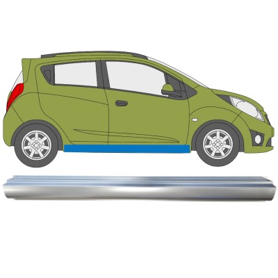 Sill repair panel for Chevrolet Spark 2010-2014 / Left = Right (symmetrical) 16055