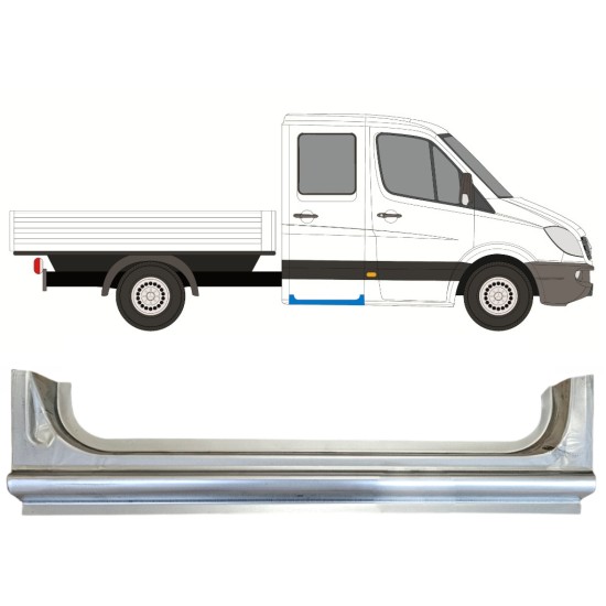 Rear sill repair panel