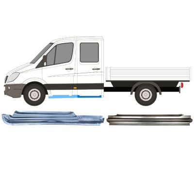 Repair panel set for Mercedes Sprinter 2006-2018 / Left / 14779