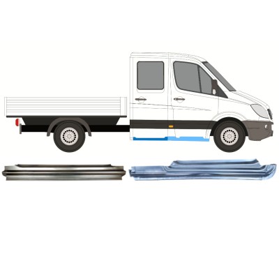 Repair panel set for Mercedes Sprinter 2006-2018 / Right / 14732