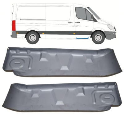 Step Repair Panel for Mercedes Sprinter 2006-2018 / Left+Right / Set 15074