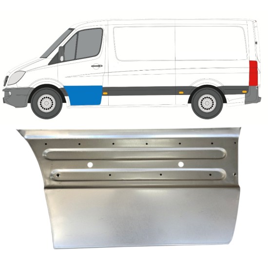 Front door repair panel for Mercedes Sprinter 2006-2018 / Left 14726