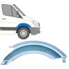 Front wing repair panel