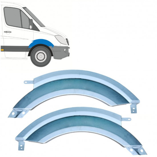 Front wing repair panel for Mercedes Sprinter 2006-2018 / Left / Right / Left+Right / Set 12902