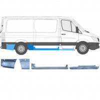 Repair panel set for Mercedes Sprinter 2006-  / MWB / Right /  12424