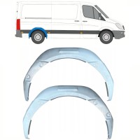 Inner rear wheel arch repair panel for Volkswagen Crafter 2005-2017 / Left+Right / Set 15497