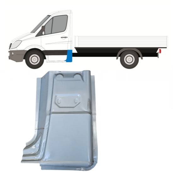 Rear corner repair panel for Mercedes Sprinter 2006-2018 / Left 15070