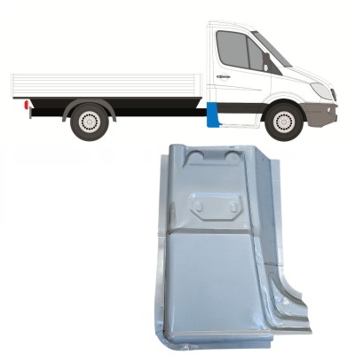 Rear corner repair panel for Mercedes Sprinter 2006-2018 / Right 15069