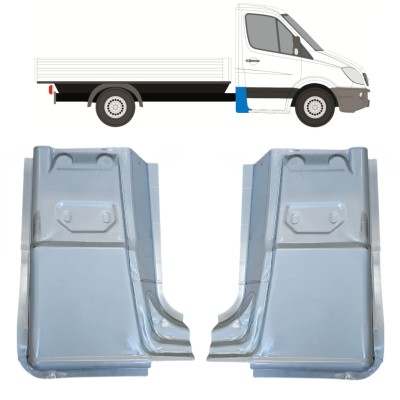 Rear corner repair panel for Mercedes Sprinter 2006-2018 / Left+Right / Set 15071