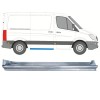 Sliding door sill repair panel