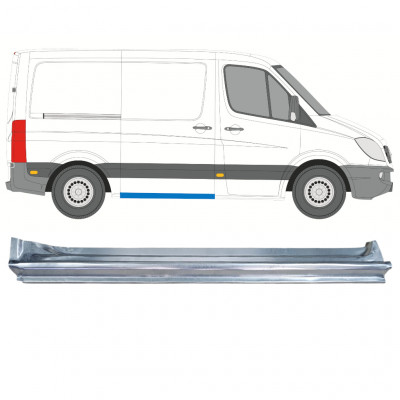 Sliding door sill repair panel for Mercedes Sprinter 2006- / SWB / Right 12796