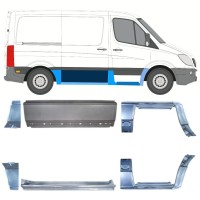 Repair panel set for Volkswagen Crafter 2005-2017 / Left+Right 15594