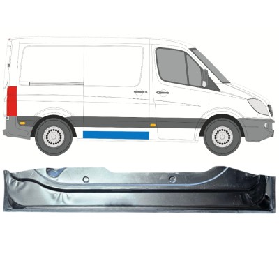 Inner sliding door sill repair panel for Mercedes Sprinter 2006-2018 / Right 15871