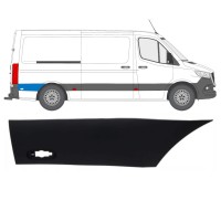 Rear fender side trim behind the wheel for Mercedes Sprinter 2018- / Right 16644