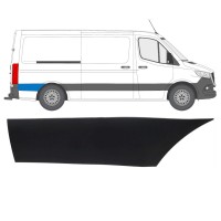 Rear fender side trim behind the wheel for Mercedes Sprinter 2018- / Right 16642
