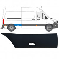 Rear wing side trim for Mercedes Sprinter 2018- / Right 12940
