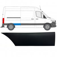 Rear wing side trim for Mercedes Sprinter 2018- / Right 12938