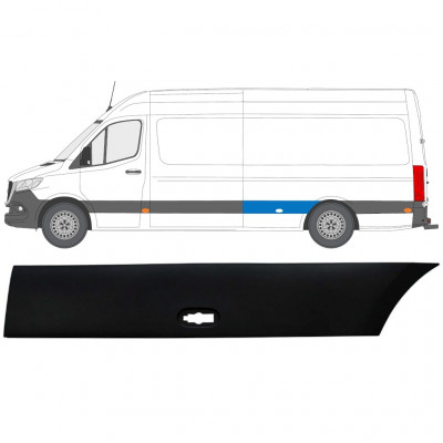 Rear wing side trim for Mercedes Sprinter 2018- / Left 12935