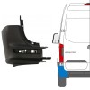 Rear bumper corner
