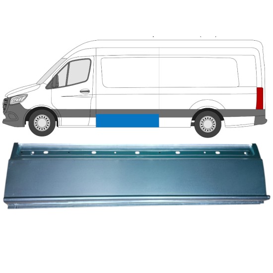 Side repair panel for Mercedes Sprinter 2018- / Left 14547