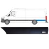 Rear wing side trim