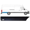 Rear wing side trim